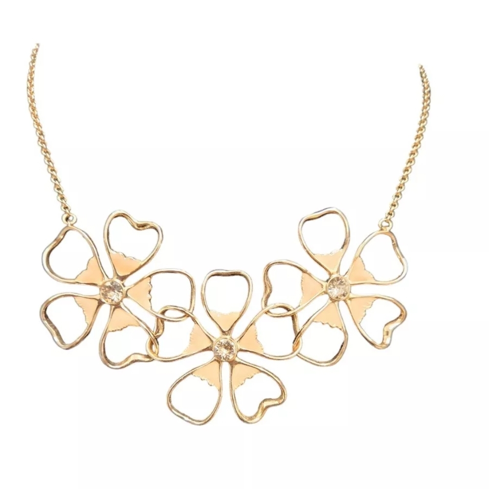 Ted Baker London Lorann PALE PINK Statement Necklace
